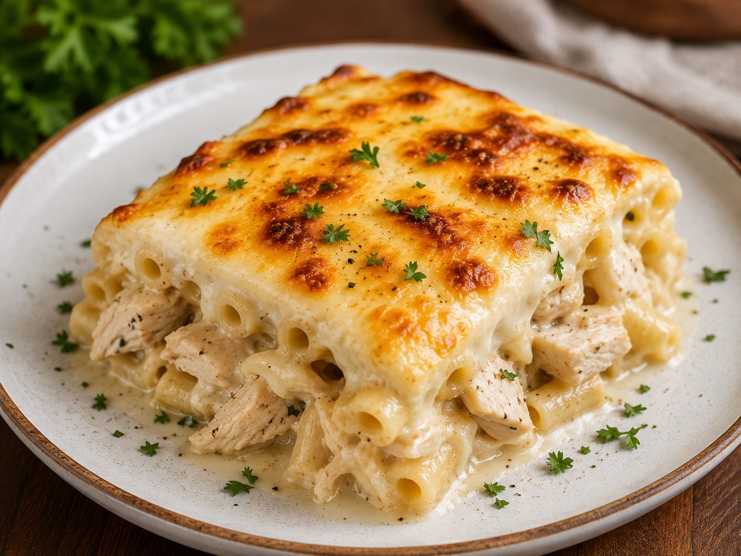 Chicken Béchamel Pasta
