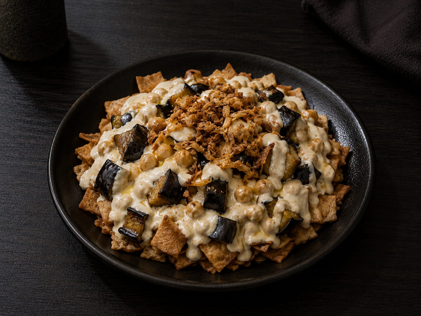 Eggplant Fatteh