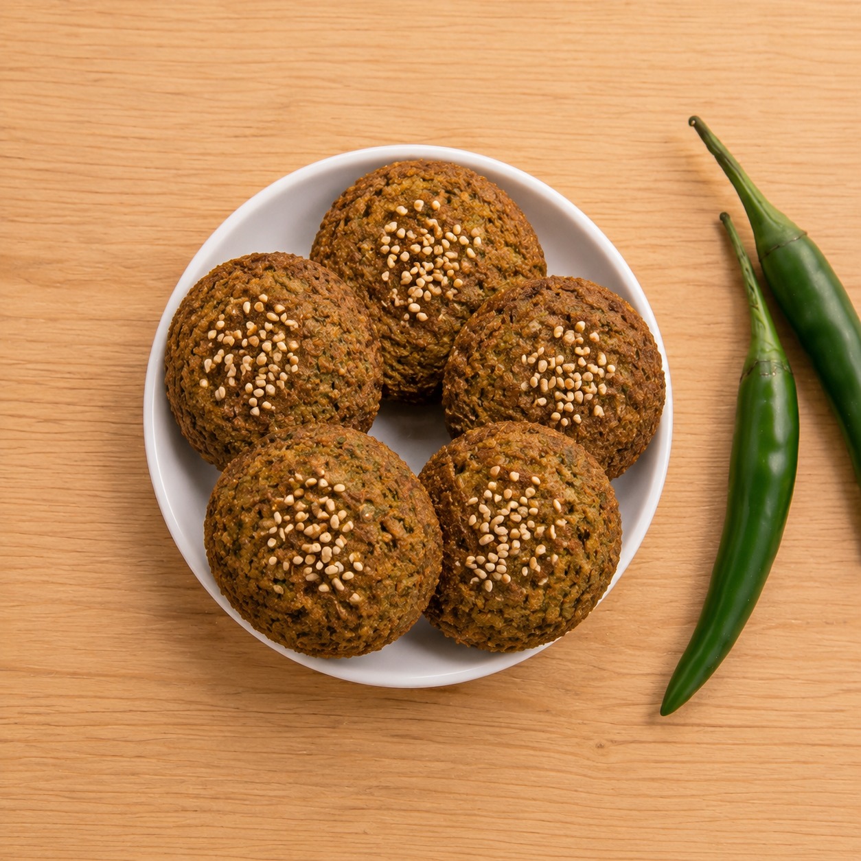 Falafel Plate – 10 Pieces.