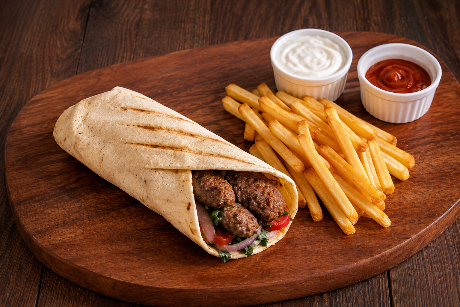 Tebliya Kofta Lamb.