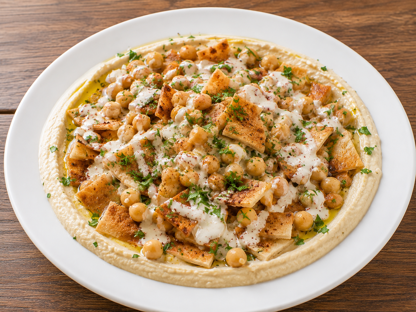 Hummus Fatteh.