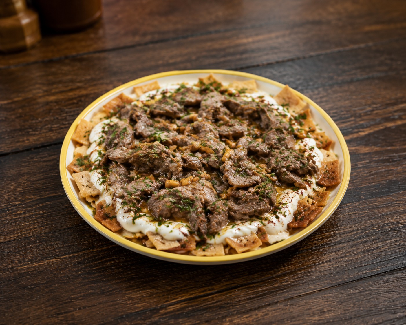 Meat Fatteh